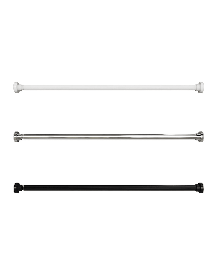 Gardinenstange ohne Bohren, 140–260 cm – rumdeler